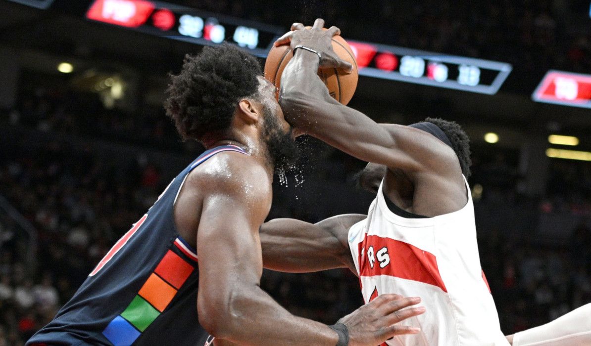 Joel Embiid has a right orbital fracture and a mild concussion